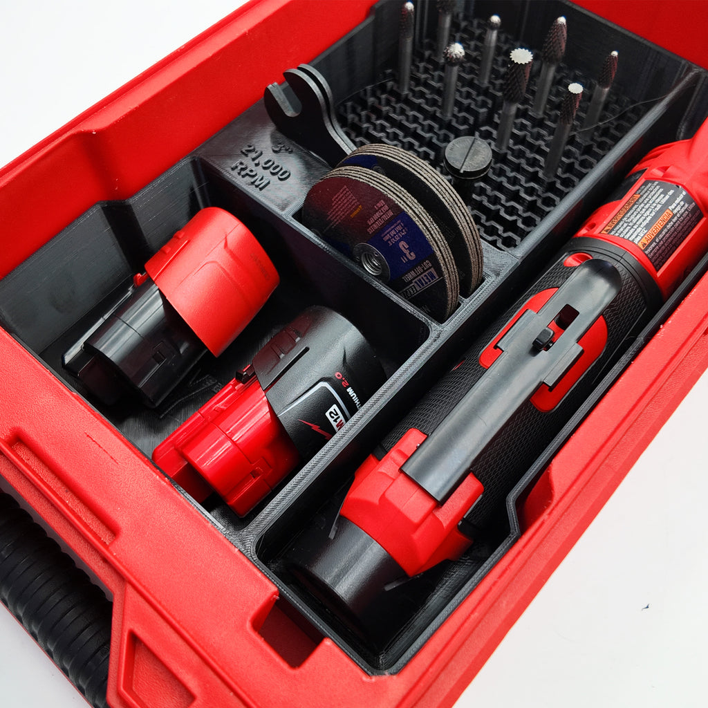 M12 Fuel Die Grinder for Milwaukee Compact Packout