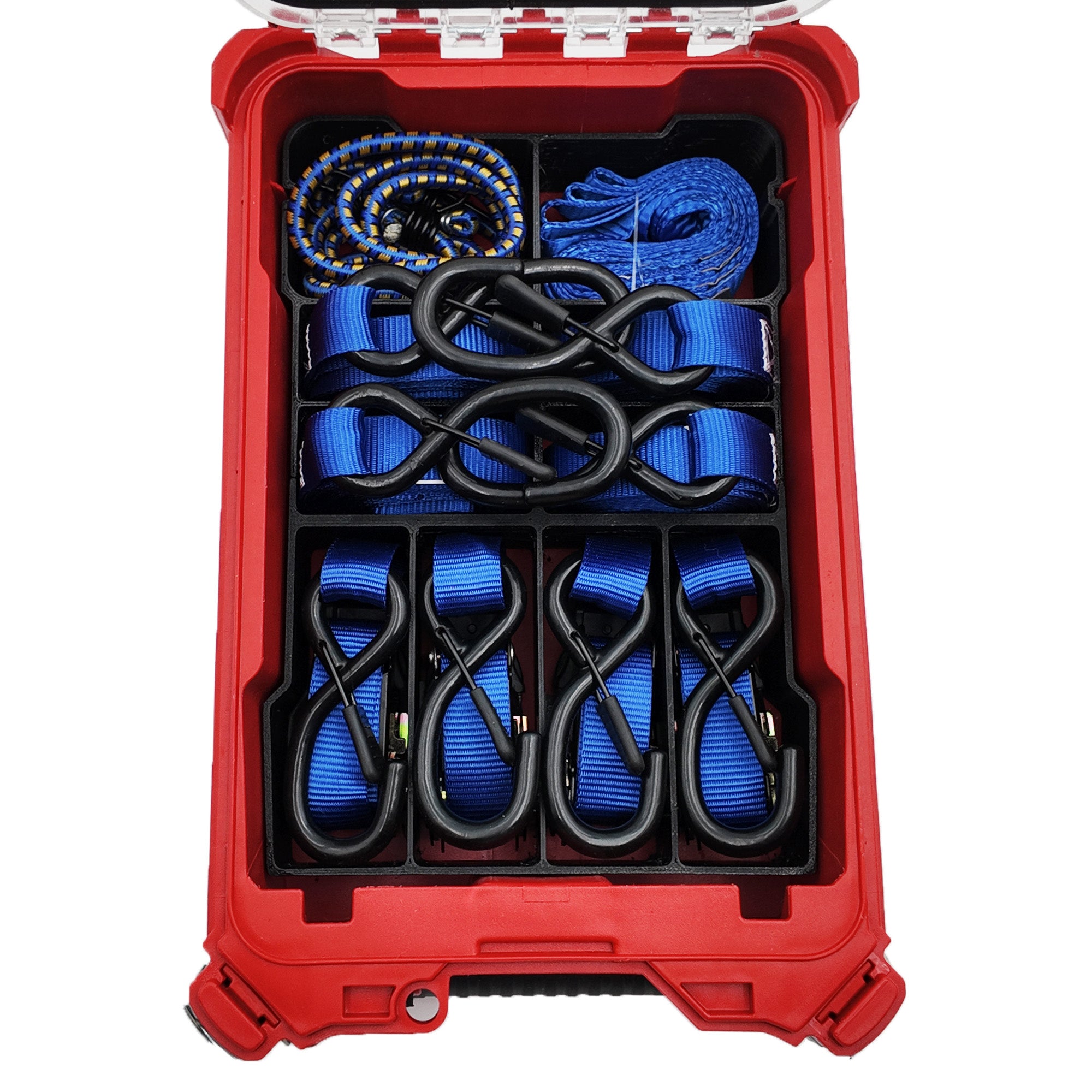 Ratchet Strap Organizer for Milwaukee Compact Packout