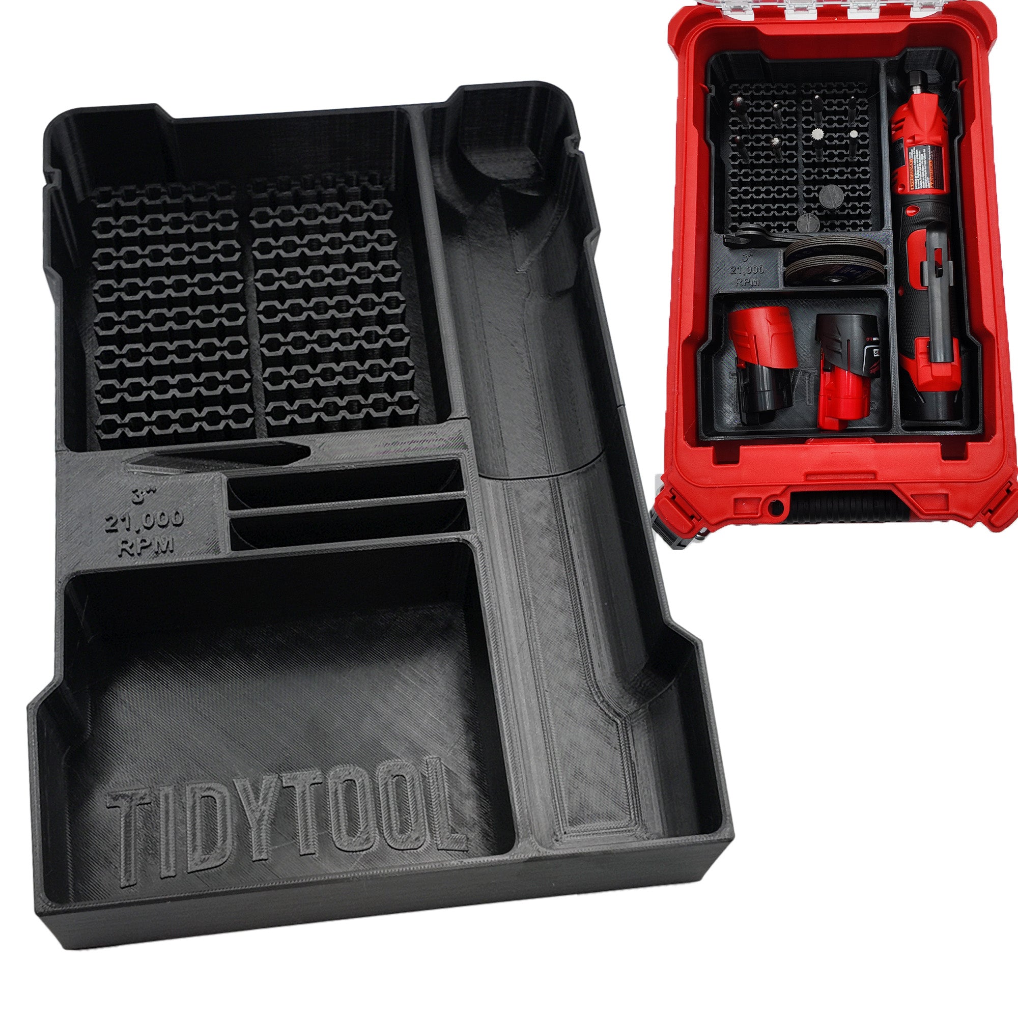 M12 Fuel Die Grinder for Milwaukee Compact Packout
